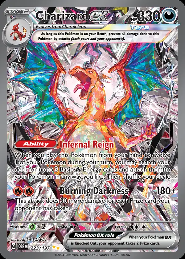 Charizard ex, Obsidian Flames 223/197